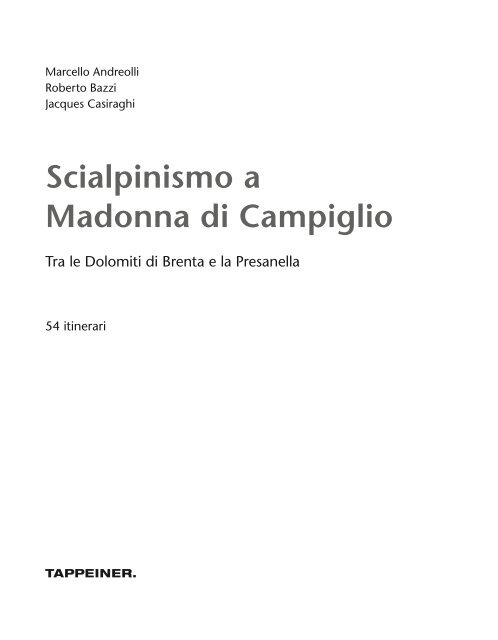 Scialpinismo a Madonna di Campiglio - Campigliodolomiti.it