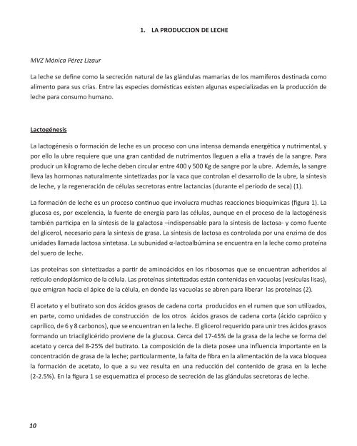 El libro blanco de la leche y los productos lacteos - Canilec - Fepale