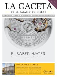 El SabEr HacEr - La Gaceta de El Palacio de Hierro