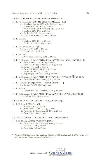 jahrbuch numismatik geldgeschichte - Medievalcoinage.com