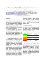 Avaliação do tempo de vida útil de postes de madeira em ... - LabPlan