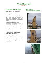 WesterShip News