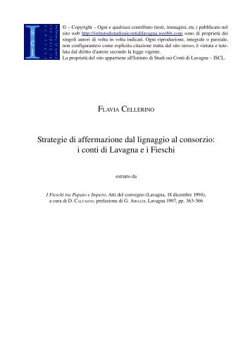 Download File - Istituto di Studi sui Conti di Lavagna - ISCL - Weebly