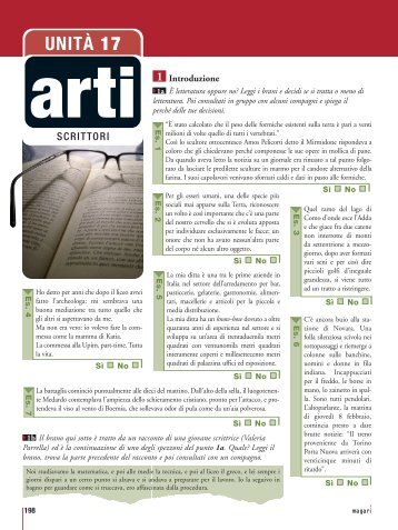 Unità 17 - Arti - Scrittori - Hueber