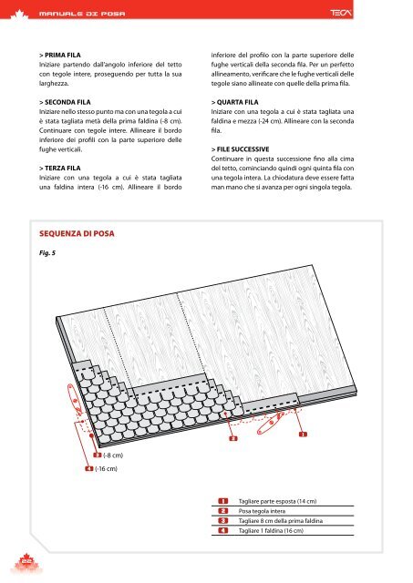 scarica il manuale - Tegole Canadesi Originali