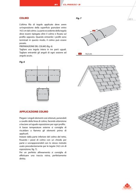 scarica il manuale - Tegole Canadesi Originali