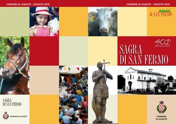 leggi il numero unico 2010 (formato pdf - 5 MB) - Comune di Albiate