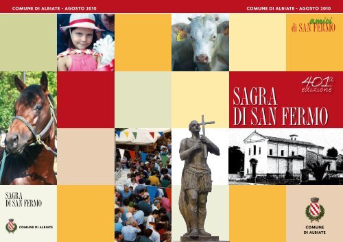 leggi il numero unico 2010 (formato pdf - 5 MB) - Comune di Albiate