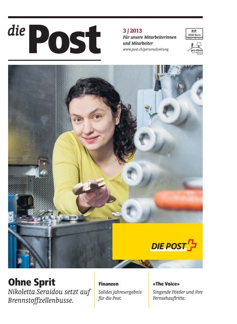 Die Post» - Personalzeitung - Die Schweizerische Post