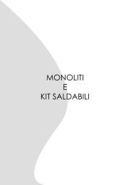 monoliti e kit saldabili