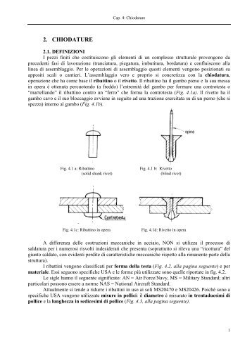 2. CHIODATURE - ValentiniWeb