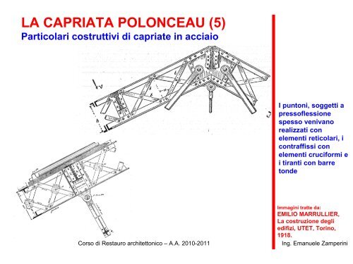 capriata polonceau capriata polonceau