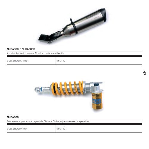 SPECIAL PARTS 2013 - Husqvarna