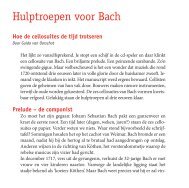 Hulptroepen voor Bach - Guido van Oorschot - Nationaal ...