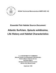 Atlantic Surfclam, Spisula solidissima - Northeast Fisheries Science ...