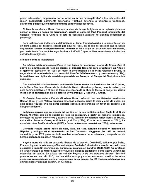 cuaderno de actividades filosofia 2 - Sitio del grupo Web