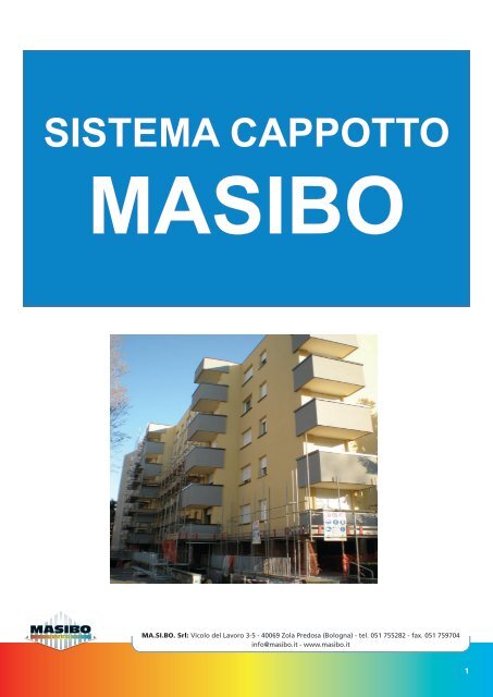 SISTEMA CAPPOTTO - MASIBO
