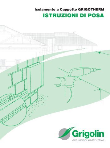 Manuale posa GRIGOTHERM - Grigolin