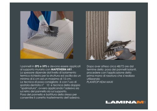 Cappotto LAMINAM MAPEI - DieMMe