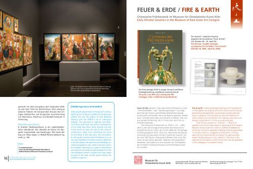 FEUER & ERDE / FIRE & EARTH