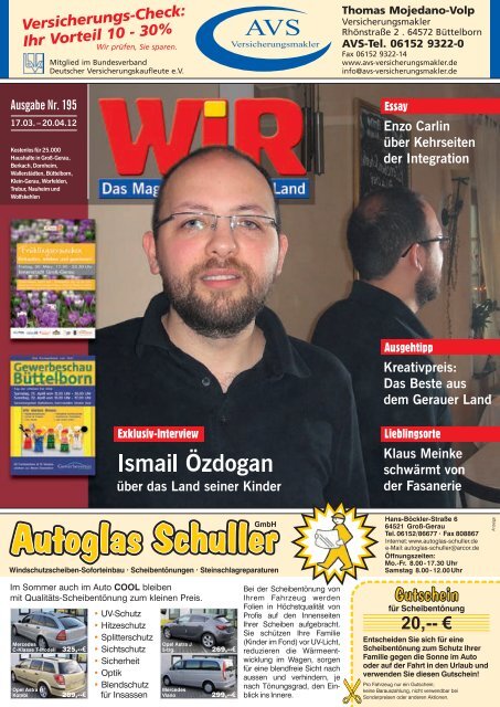 Ismail Özdogan in der - Das WIR-Magazin im Gerauer Land