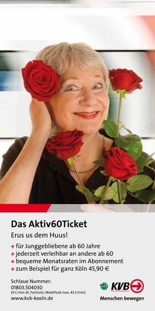 Das Aktiv60Ticket