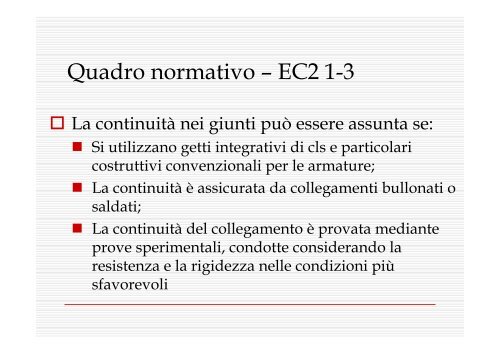 Strutture prefabbricate - Università del Sannio