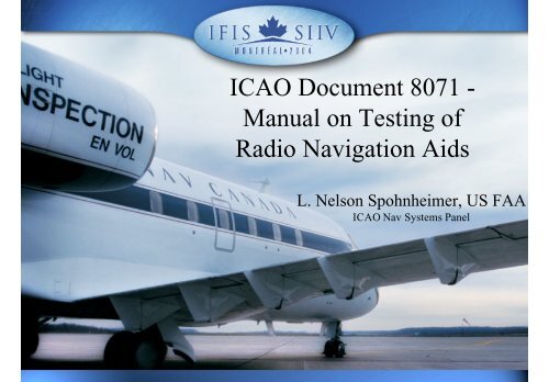 ICAO Document 8071 - Nav Canada