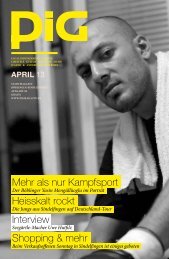 Mehr als nur Kampfsport Heisskalt rockt Interview ... - PIGmagazin