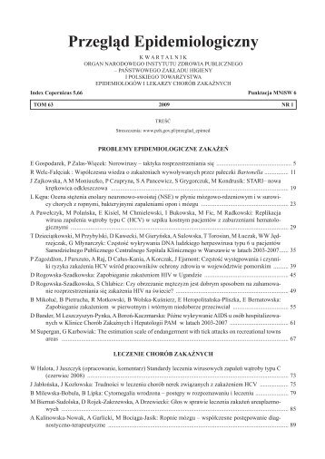 Pobierz spis treści - e-Publikacje Nauki Polskiej