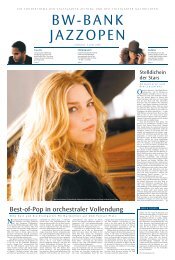 jazzopen - Stuttgarter Zeitung