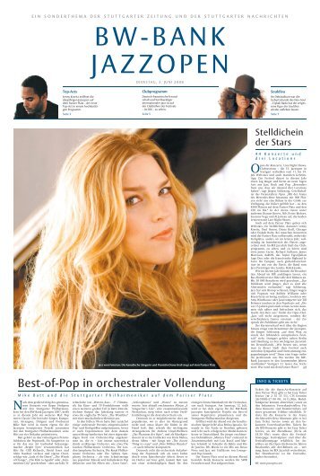 jazzopen - Stuttgarter Zeitung
