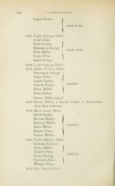 A Szörényi bánság és Szörény vármegye története - MEK