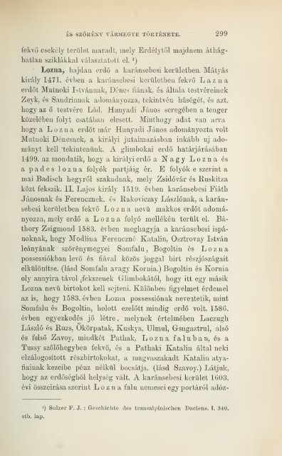 A Szörényi bánság és Szörény vármegye története - MEK