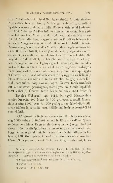 A Szörényi bánság és Szörény vármegye története - MEK