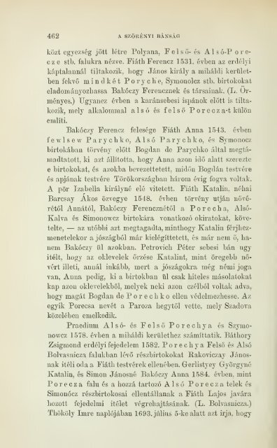 A Szörényi bánság és Szörény vármegye története - MEK