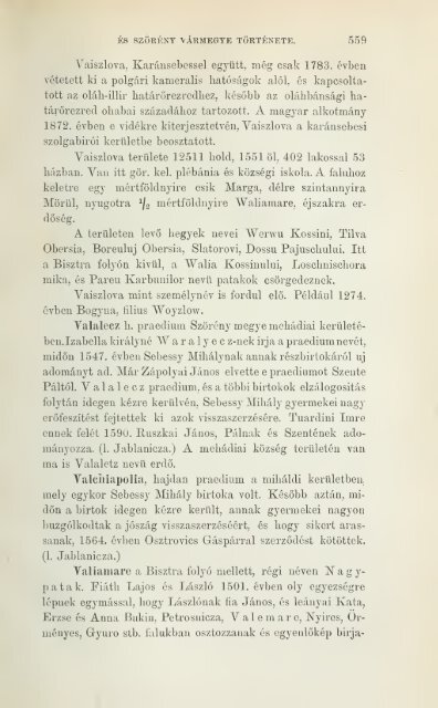 A Szörényi bánság és Szörény vármegye története - MEK