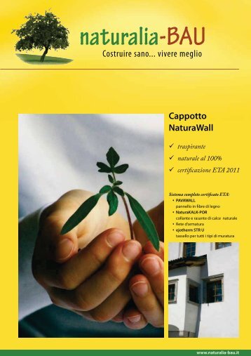 Cappotto NaturaWall - Naturalia Bau