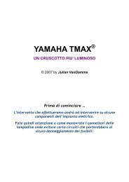 yamaha tmax ® un cruscotto piu' luminoso - Tmax Club