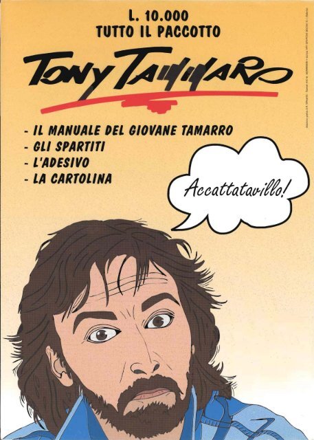 Anteprima - Tony Tammaro