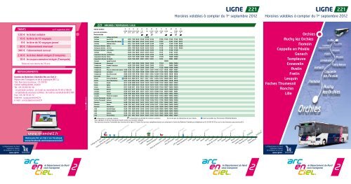 Ligne Ligne - Arc en Ciel 2