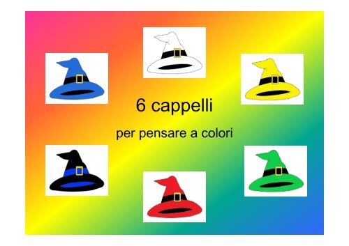 6 cappelli per crescere PDF