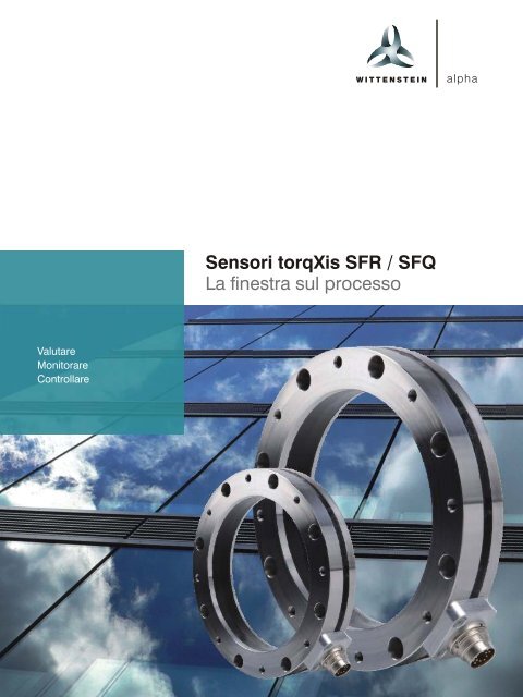 Sensori torqXis SFR / SFQ - WITTENSTEIN alpha