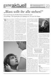 gaw aktuell, Ausgabe 23, 08-09 - Gymnasium am Wirteltor Düren