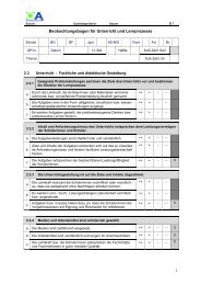 Unterrichtsbeobachtungsbogen 2007