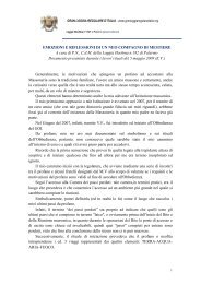 EMOZIONI E RIFLESSIONI DI UN NEO COMPAGNO DI MESTIERE ...