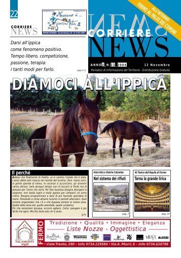 DIAMOCI ALL'IPPICA - Corrierenews.it