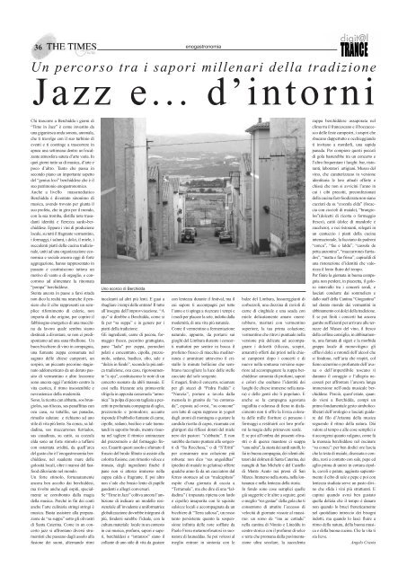 Il Tabloid del festival Time in Jazz 2005