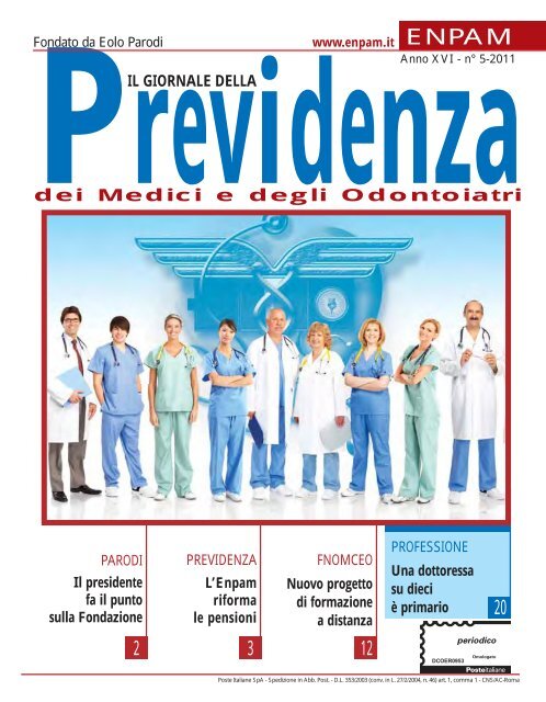 IL GIORNALE DELLA dei Medici e degli Odontoiatri ... - Enpam