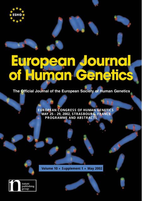 2002 Strasbourg - European Society of Human Genetics